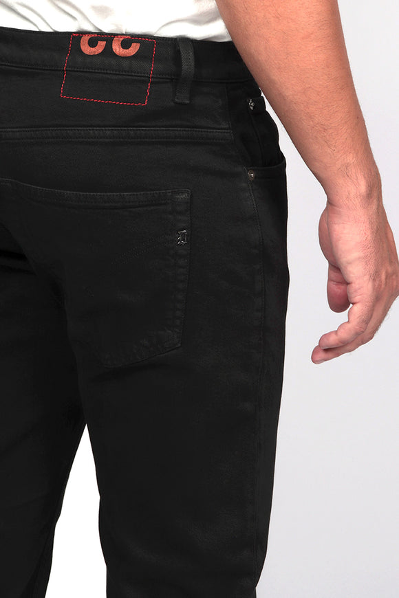  Jeans Brighton In Bull Dondup Uomo Nero - 6