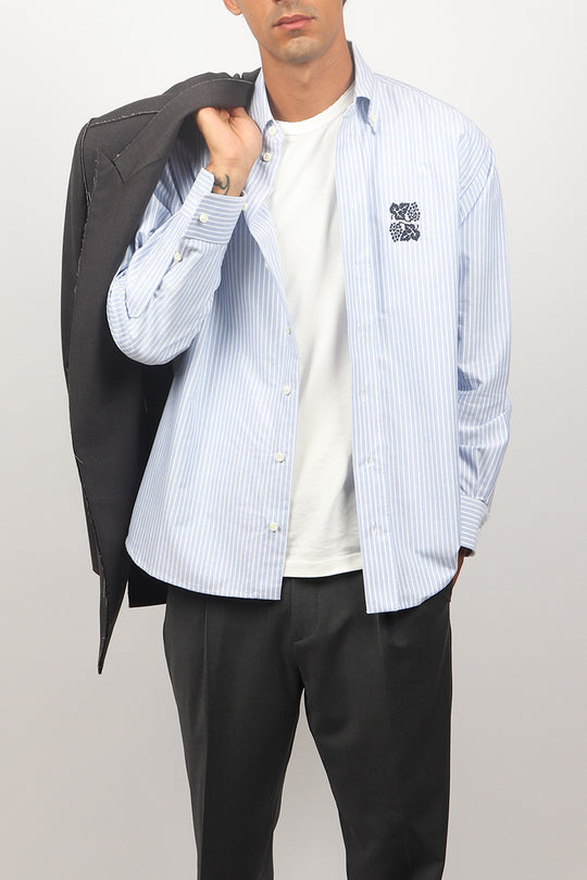 Camicia Oxford a Righe