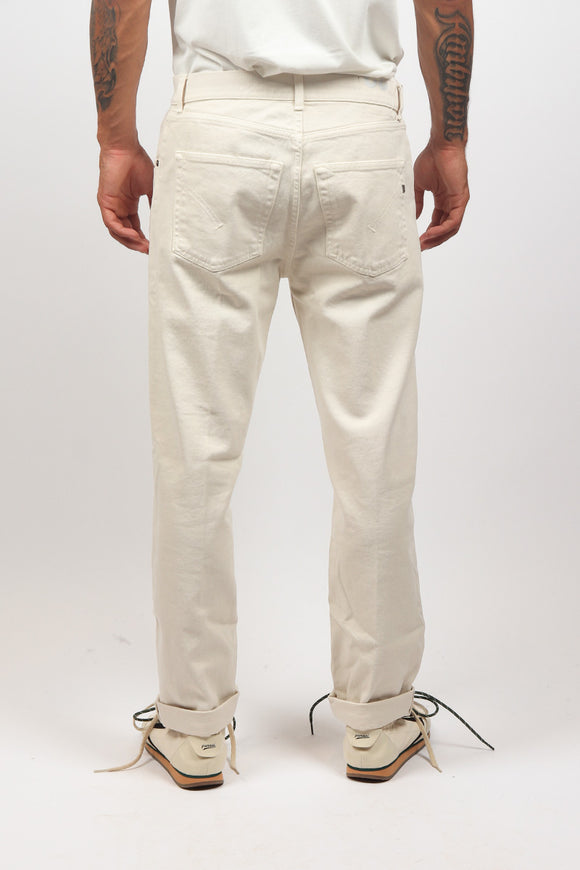  Jeans Ervin In Bull Dondup Uomo Bianco - 5