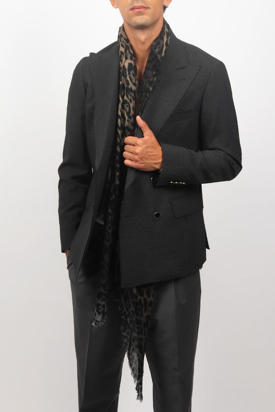 Giacca Pied de Poule Taglio Vivo