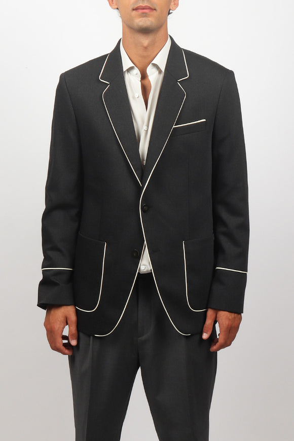  Giacca Paiping In Lana Reveres 1949 Uomo Grigio - 2