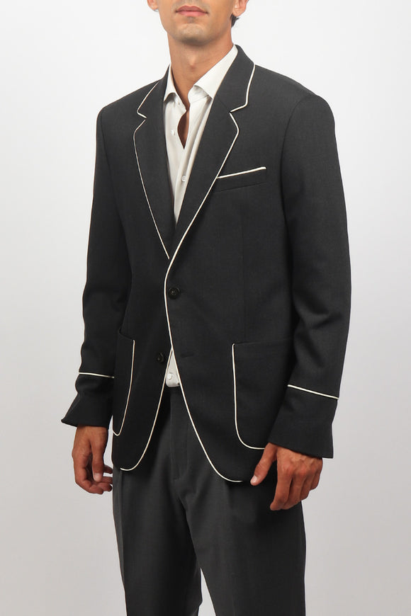  Giacca Paiping In Lana Reveres 1949 Uomo Grigio - 4