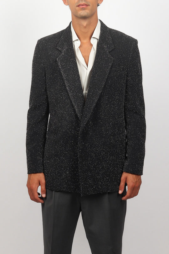 Giacca No Bottoni Lurex