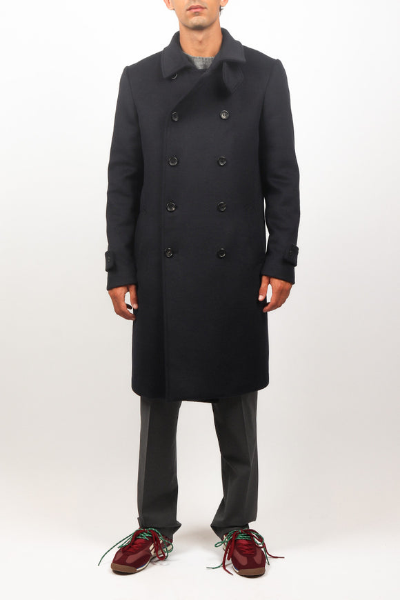 Trench In Lana Reveres 1949 Uomo Blu - 2