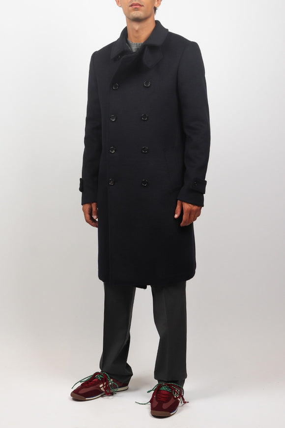  Trench In Lana Reveres 1949 Uomo Blu - 3