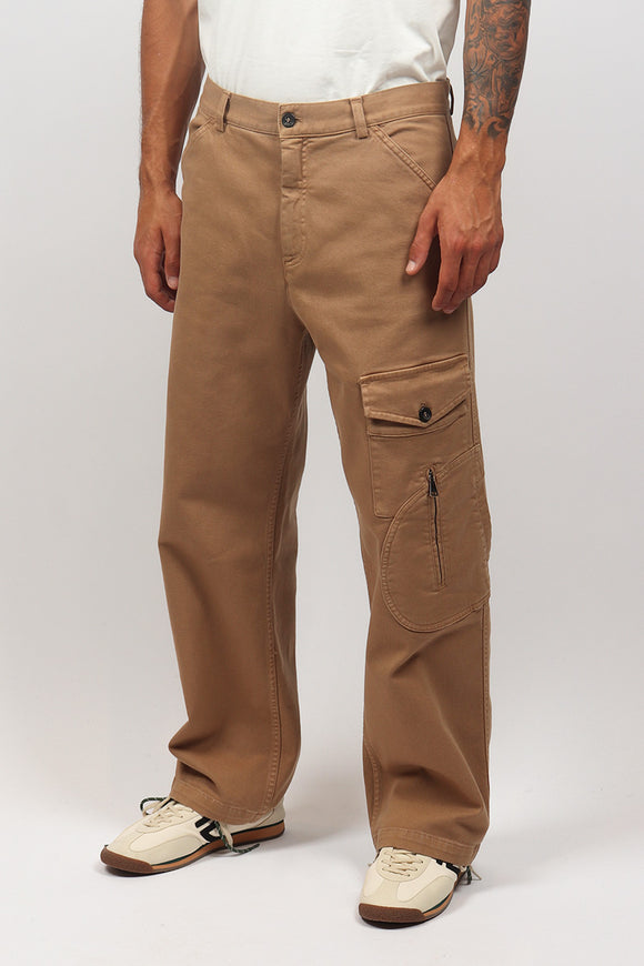  Pantalone Mono Cargo N°21 Uomo Beige - 4