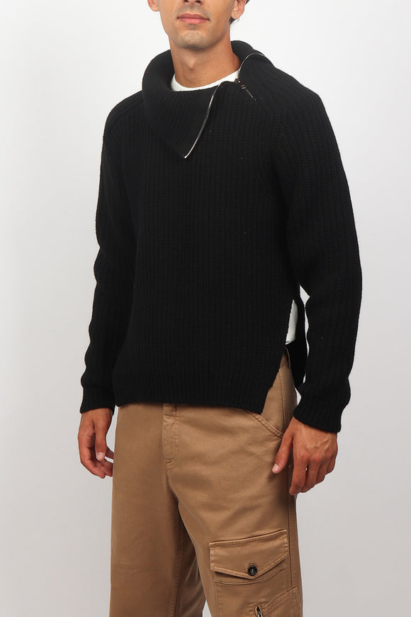  Maglia F10 Zip N°21 Uomo Nero - 4