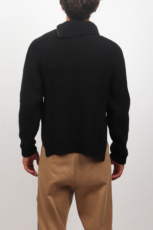  Maglia F10 Zip N°21 Uomo Nero - 5