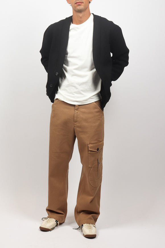  Cardigan Boxy In Panno Di Lana N°21 Uomo Nero - 3