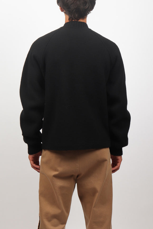  Bomber In Panno Lana N°21 Uomo Nero - 5