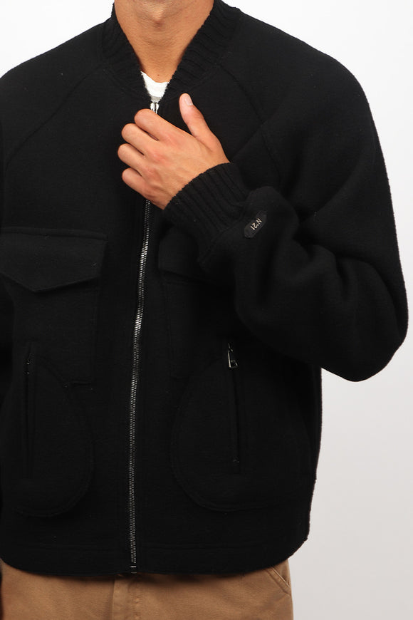  Bomber In Panno Lana N°21 Uomo Nero - 6