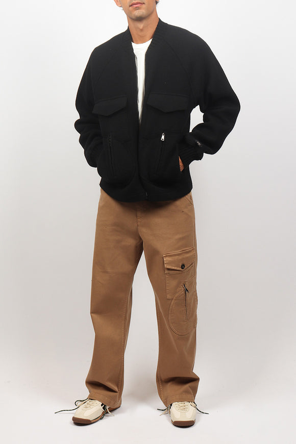  Bomber In Panno Lana N°21 Uomo Nero - 3