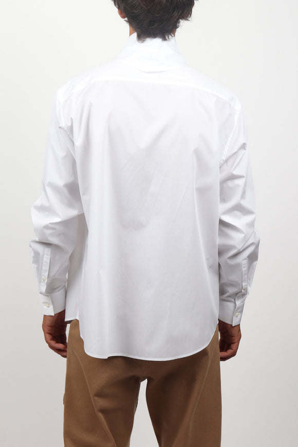  Camicia Collo Fiocco N°21 Uomo Bianco - 5