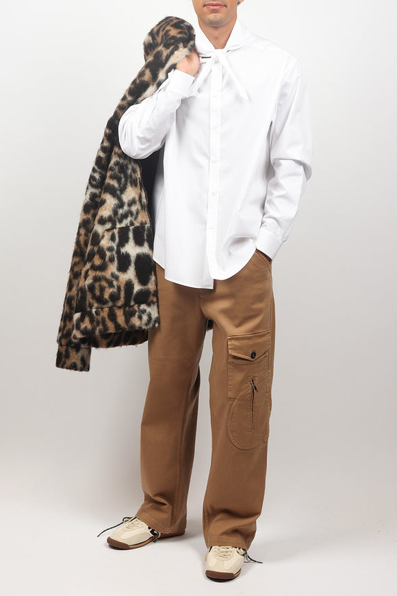  Camicia Collo Fiocco N°21 Uomo Bianco - 3