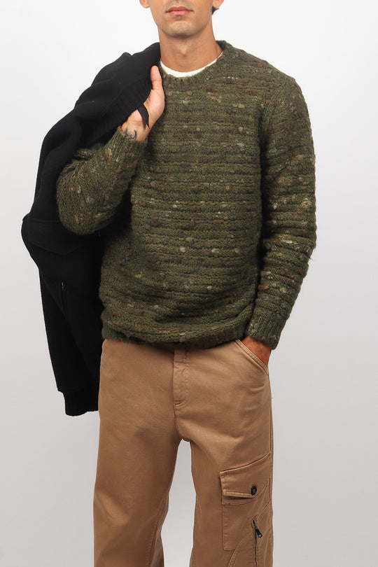 Maglia Girocollo Bottonato