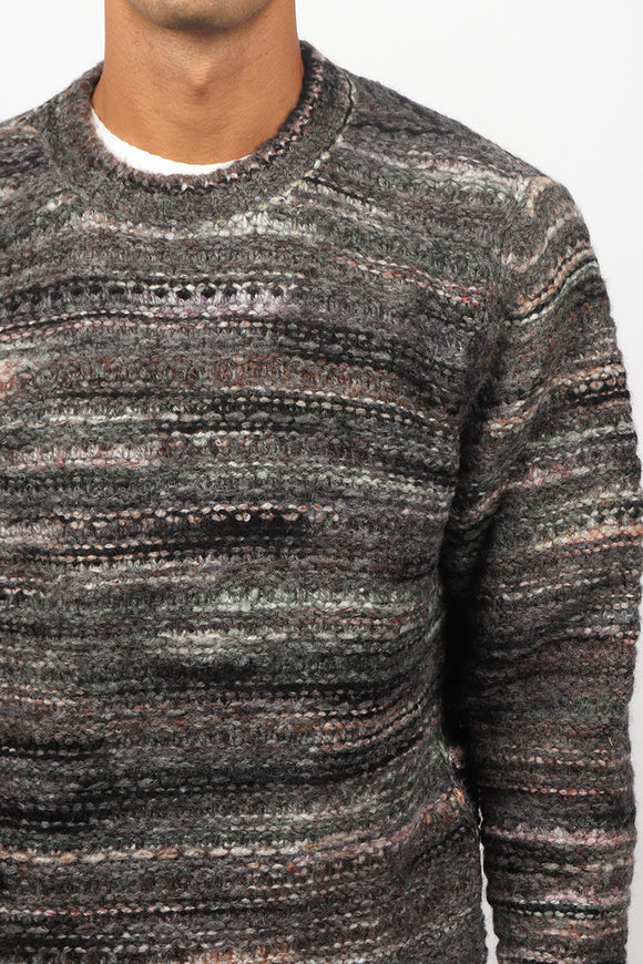  Maglia Girocollo Moulinè Officina 36 Uomo Grigio - 6