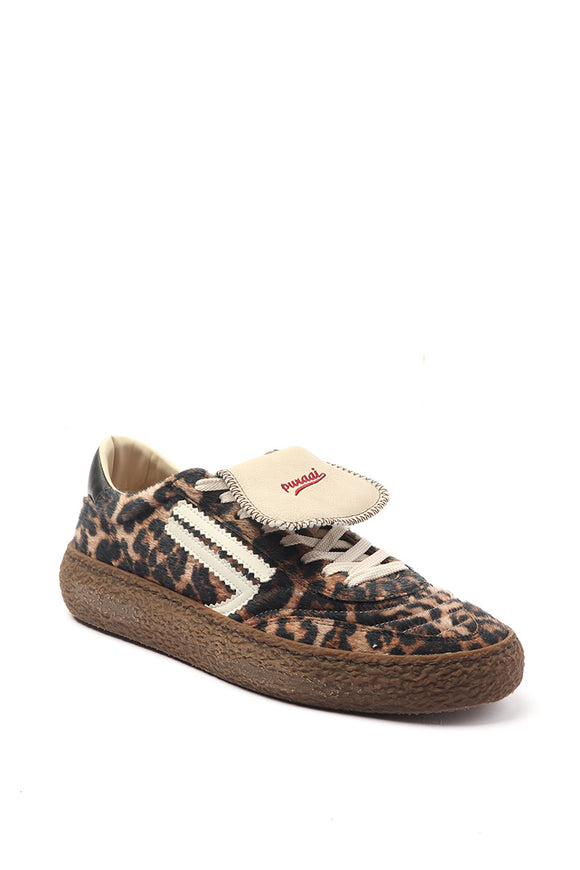  Sneaker 4.05 Polly Tab Jaguar Puraai Uomo Marrone - 2