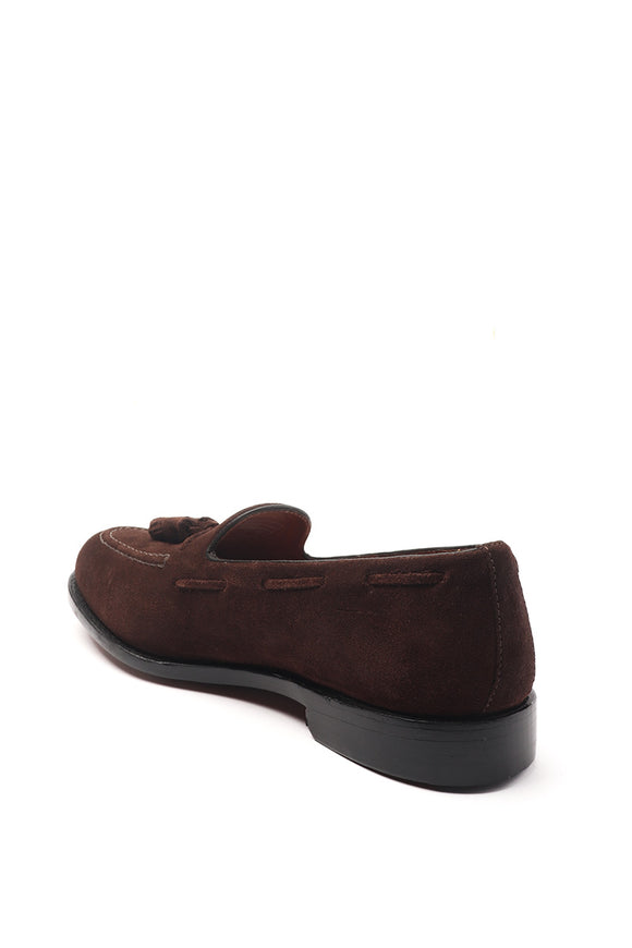  Mocassino Medford In Suede Sebago Uomo Marrone - 3