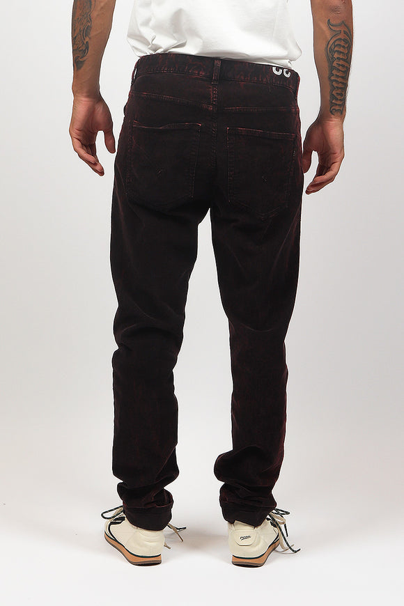 Jeans Paco Velvet Dondup Uomo Rosa - 5