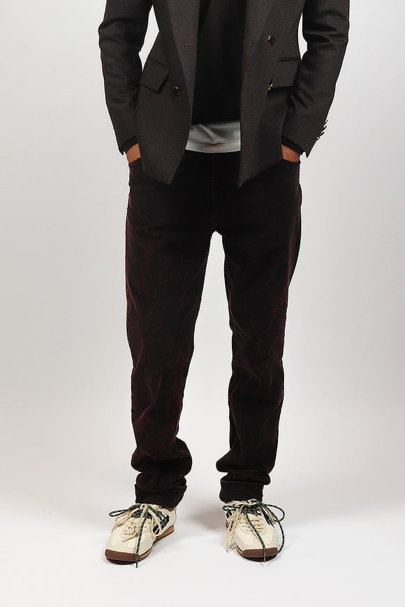  Jeans Paco Velvet Dondup Uomo Rosa - 1
