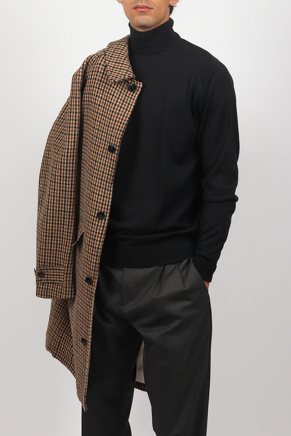 Dolcevita Richards John Smedley Uomo Nero - 1
