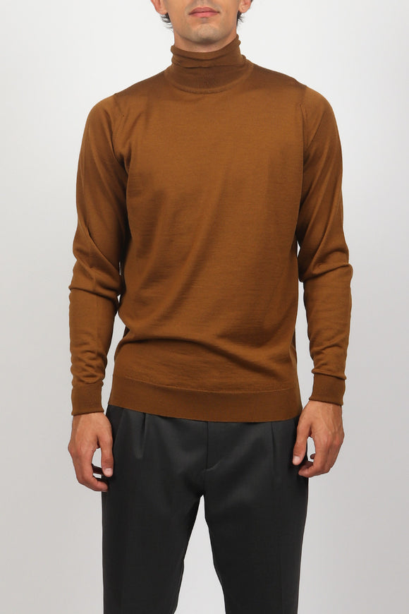  Dolcevita Richards John Smedley Uomo Marrone - 2