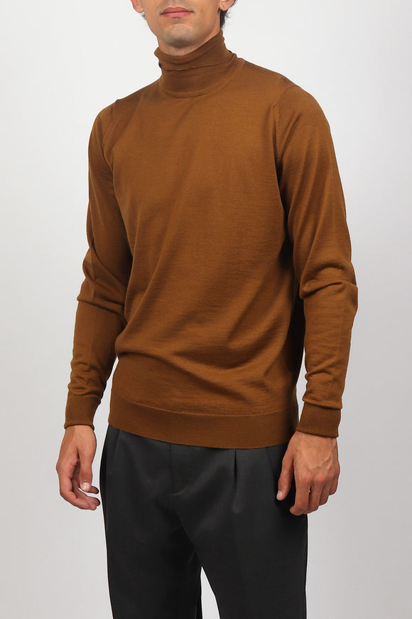 Dolcevita Richards John Smedley Uomo Marrone - 4