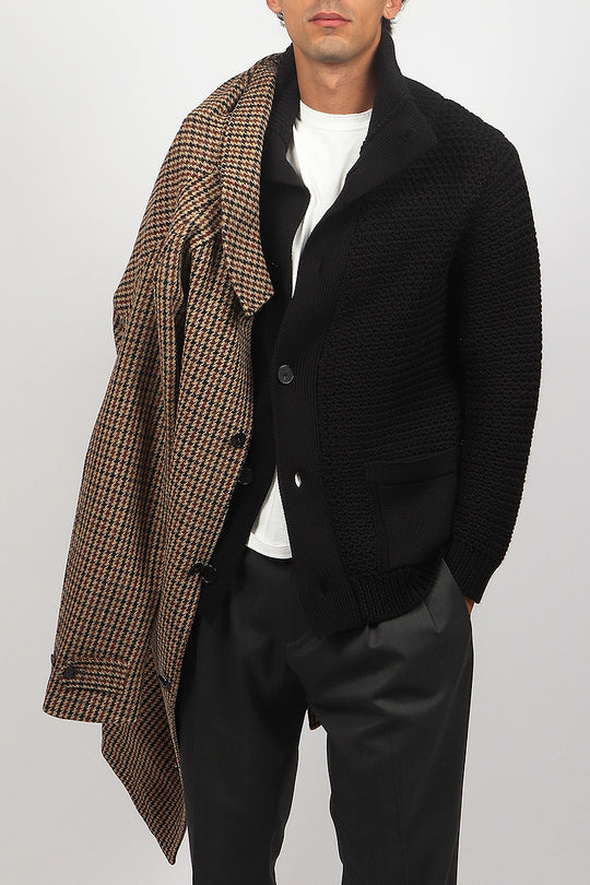 Cardigan Trama Lupetto