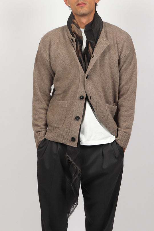 Cardigan Collo Coreana