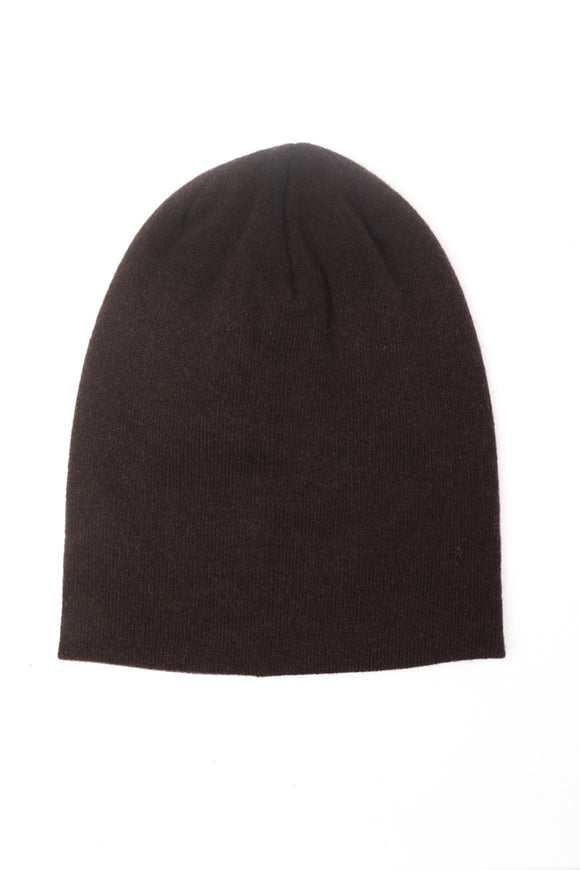  Berretto In Cashmere Grifoni Uomo Marrone - 1