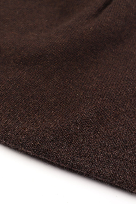  Berretto In Cashmere Grifoni Uomo Marrone - 3