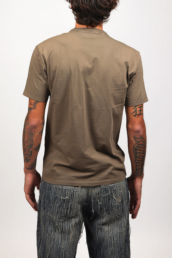  T-shirt A V Grifoni Uomo Beige - 5
