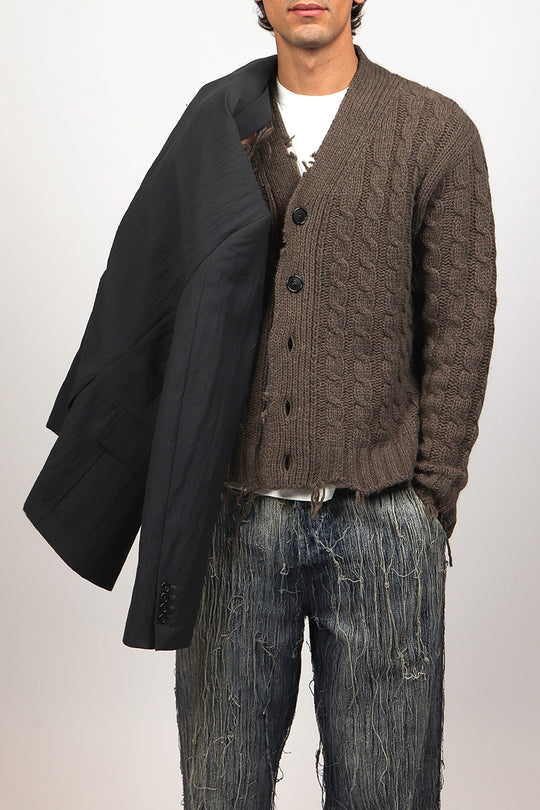 Cardigan Trecce e Rotture