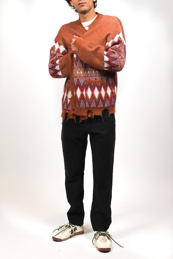  Jeans Regular Blk Broken Laundry Uomo Nero - 3