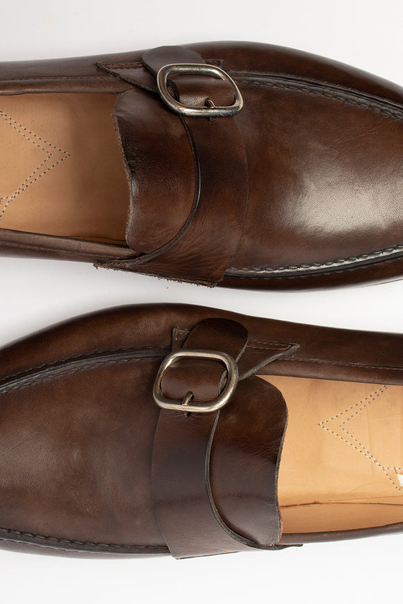  Mocassino Fibbia Gold Lidfort Uomo Marrone - 6