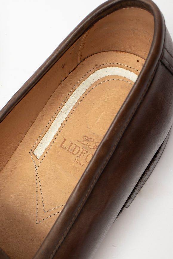  Mocassino Fibbia Gold Lidfort Uomo Marrone - 5