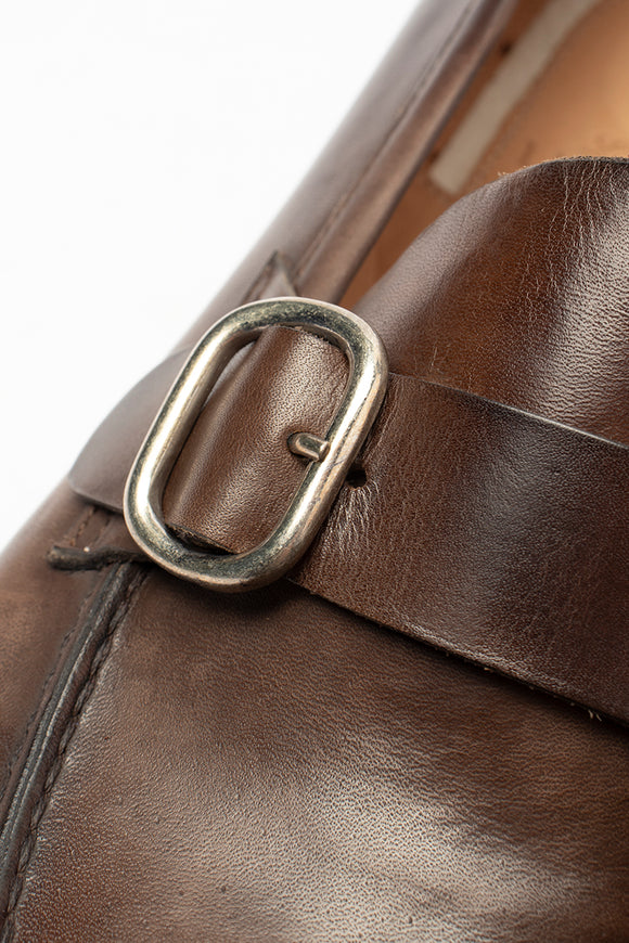  Mocassino Fibbia Gold Lidfort Uomo Marrone - 7