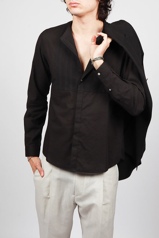 Camicia Coreana Plastron