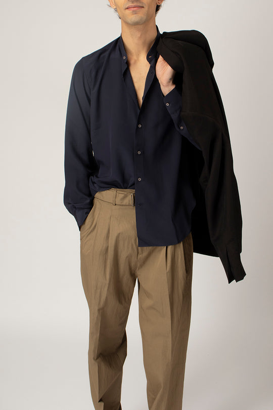 Camicia Coreana in Seta