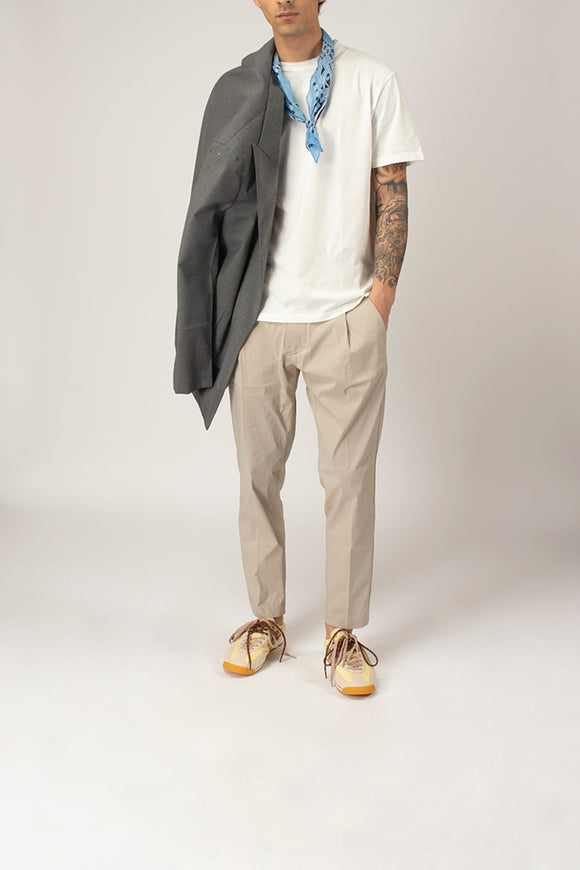  Pantaloni Ben Tecnico Dondup Uomo Bianco - 3