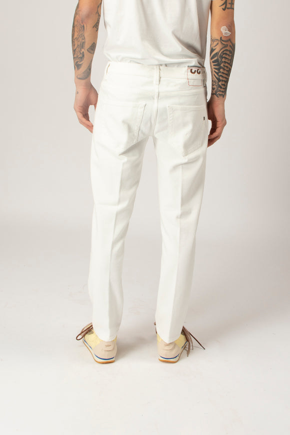  Jeans Brighton In Bull Dondup Uomo Bianco - 5