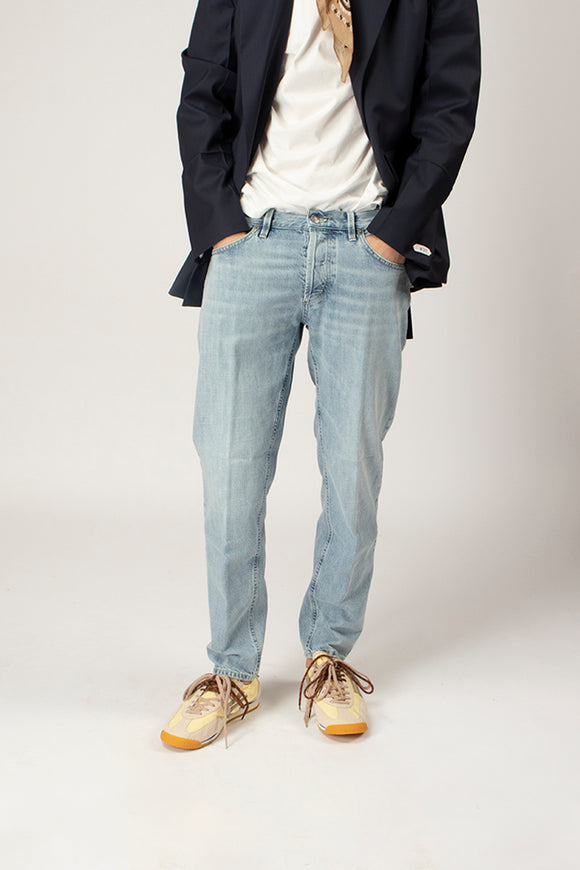  Jeans Brighton Candeggio Dondup Uomo Azzurro - 1