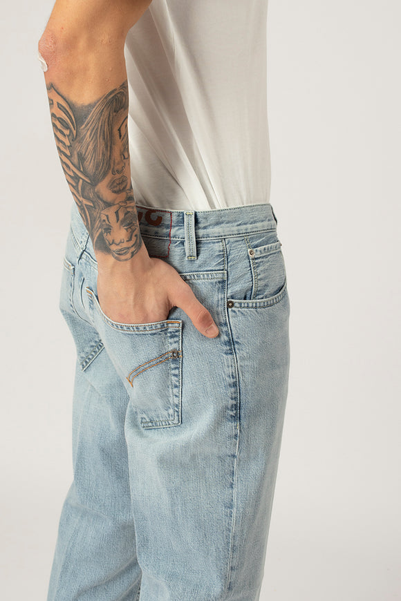  Jeans Brighton Candeggio Dondup Uomo Azzurro - 6