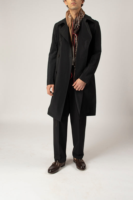 Trench Crepe Vitale Barberis Canonico