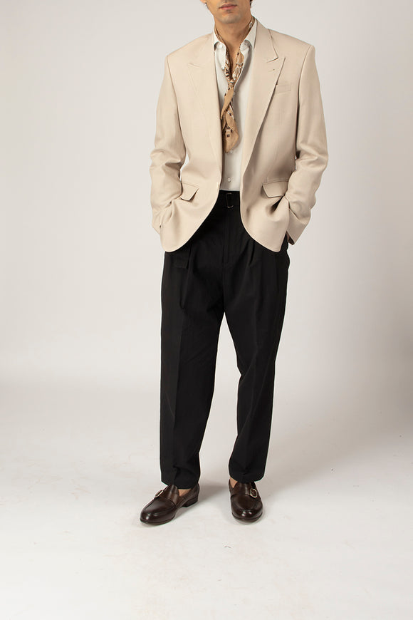  Giacca Monopetto Over Reveres 1949 Uomo Bianco - 3