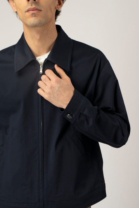  Giubbotto Over Shirt Officina 36 Uomo Blu - 6
