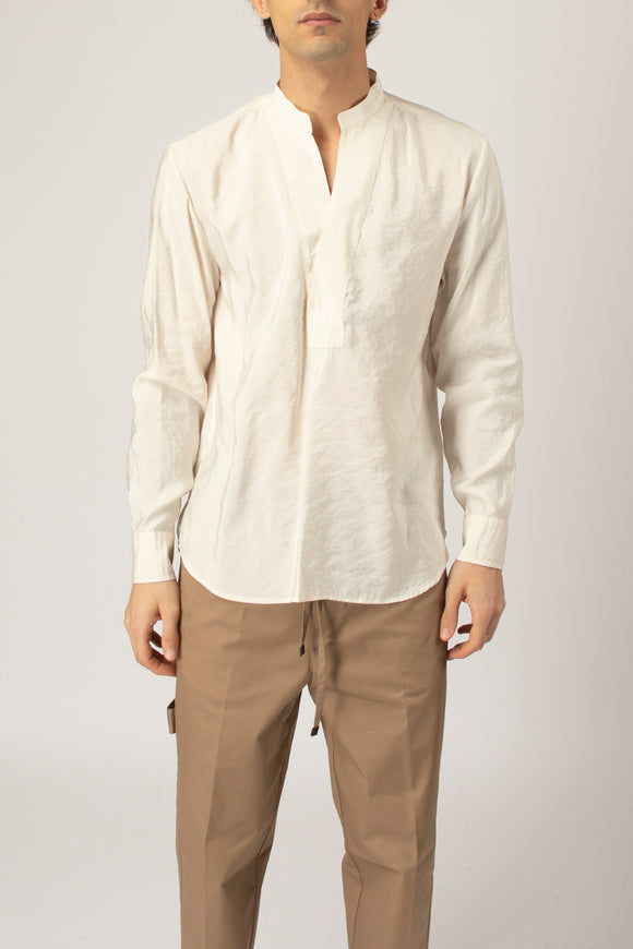  Caftano Corea In Modal Officina 36 Uomo Bianco - 2