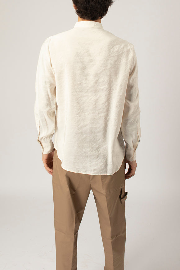  Caftano Corea In Modal Officina 36 Uomo Bianco - 5