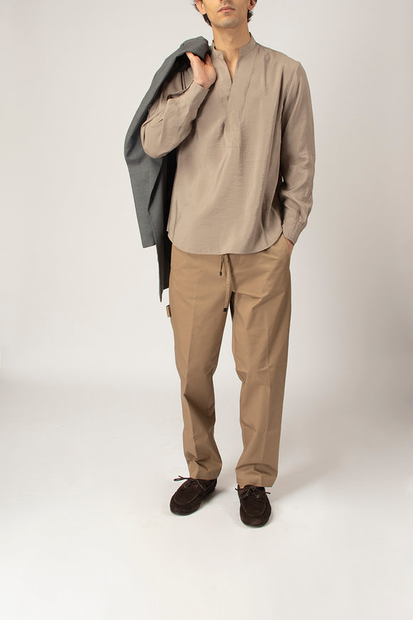  Caftano Corea In Modal Officina 36 Uomo Marrone - 3