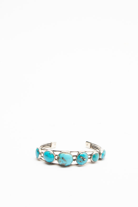  Bracciale Rigido Multiturchese Ciano Uomo Azzurro - 2